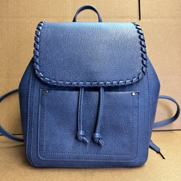 Style & Co Whip-Stitch Backpack – Moonlight Blue - Picture 5 of 11